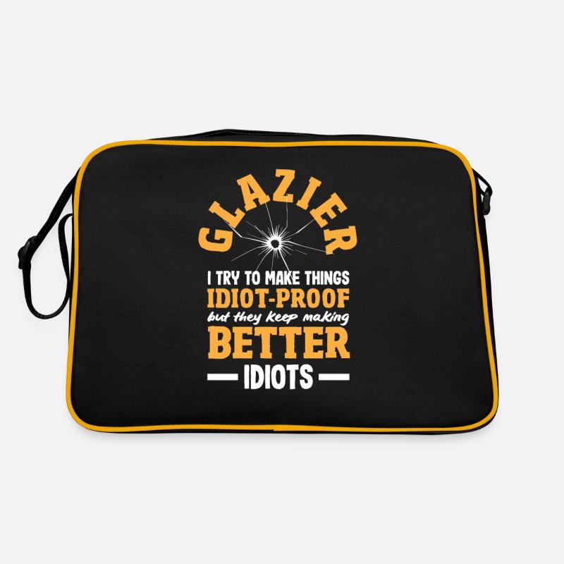 Glaser Geschenk Retro Tasche