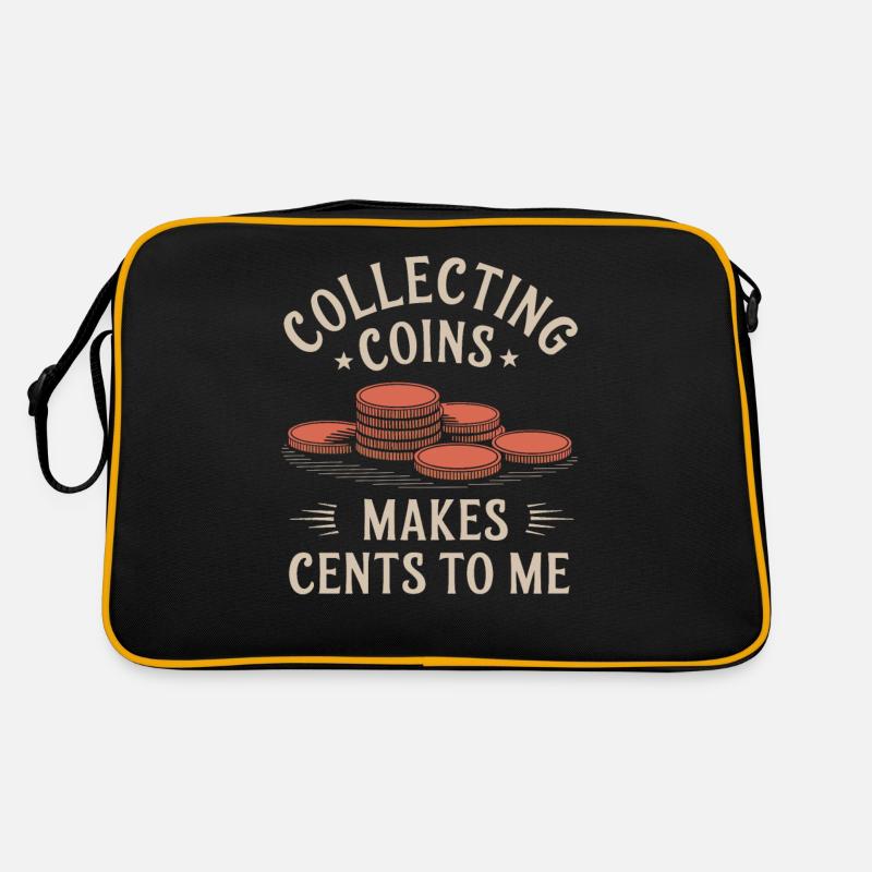 Collectionner des pièces de monnaie a du sens pour moi Sac Retro
