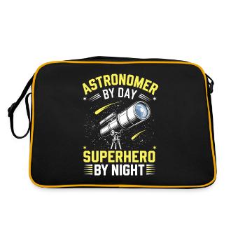 Astronome - Sac Retro - noir/or - Dos