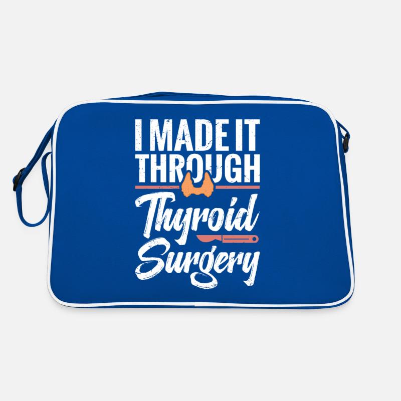 I got it through thyroid surgery Retro Bag
