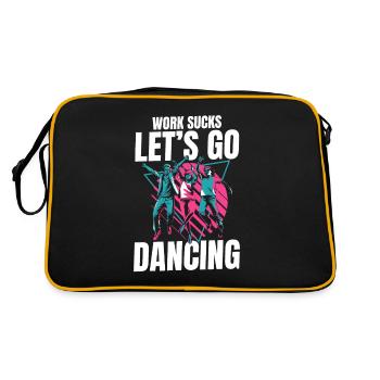Dancing Dancers - Retro Bag - black/gold - Back