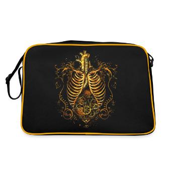 Steampunk Anatomie Steampunk Mécanique - Sac Retro - noir/or - Dos