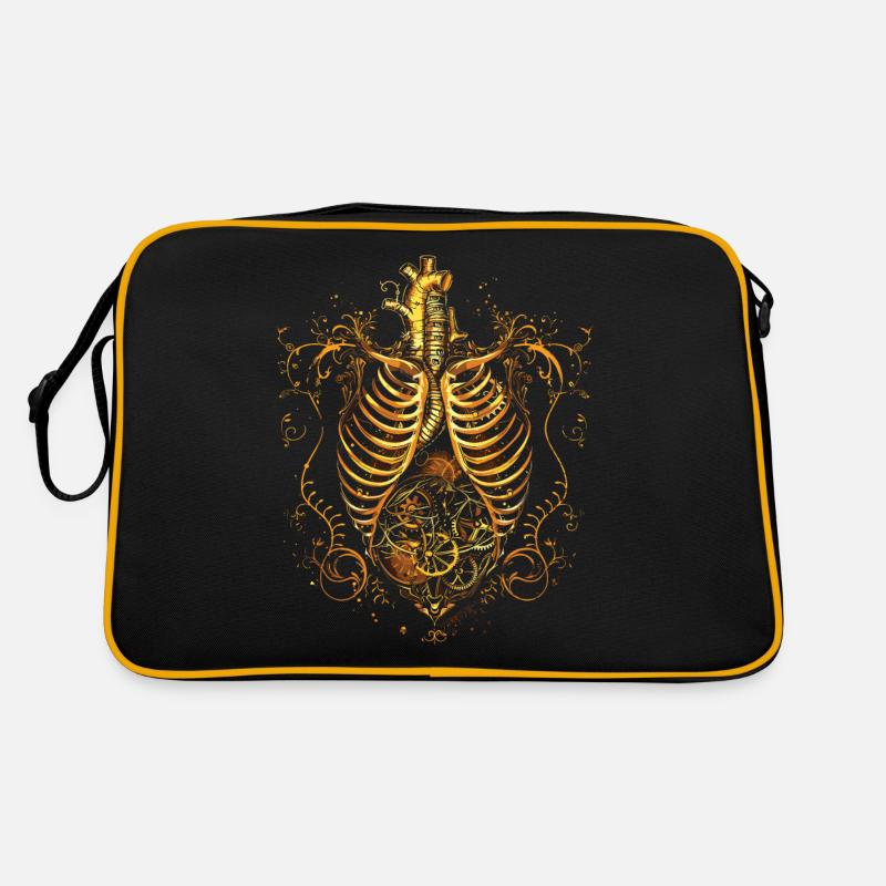 Steampunk Anatomy Steampunk Mechanical Retro Tasche