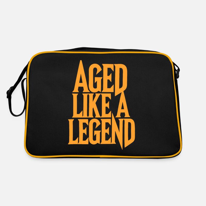 Anniversaire Vieillir comme une légende Sac Retro