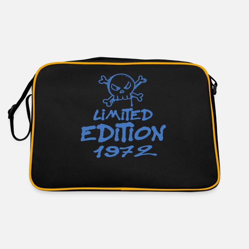 Edition Limitée 1972 Anniversaire Né 1972 Sac Retro