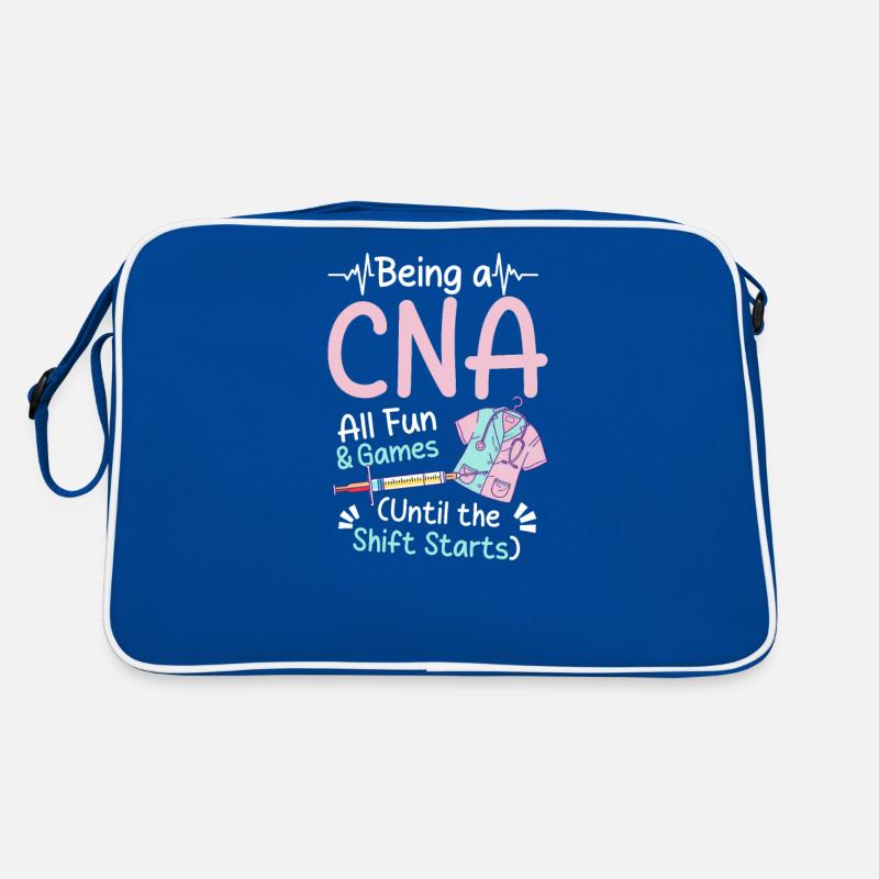 CNA-Krankenschwester Ein CNA zu sein macht Spaß Retro Tasche