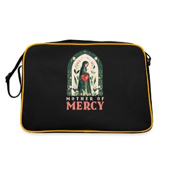 Vierge Marie Mère de la Miséricorde - Sac Retro - noir/or - Dos