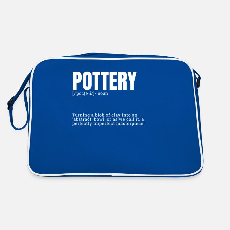 Funny Indoor Hobbies Definition Dictionary Pottery Retro Tasche