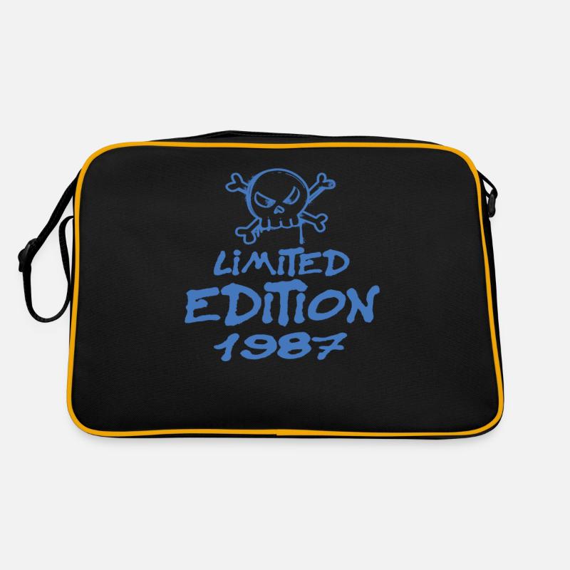 Edition Limitée 1987 Anniversaire Né 1987 Sac Retro