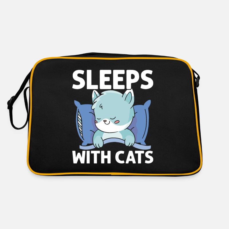 Cat Dad Gifts Retro Bag