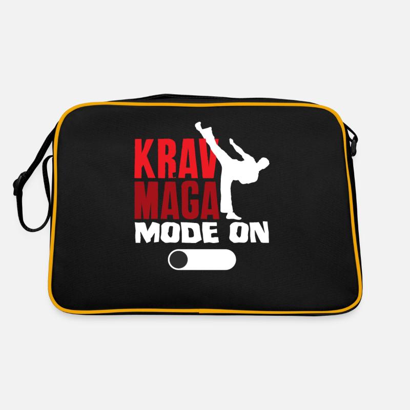 Krav Maga Modus An Retro Tasche