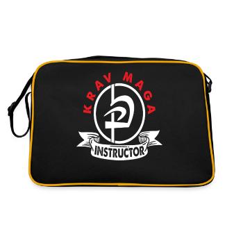 Krav Maga Trainer - Retro Bag - black/gold - Back
