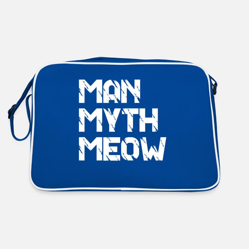 Cat Dad Gifts Retro Tasche