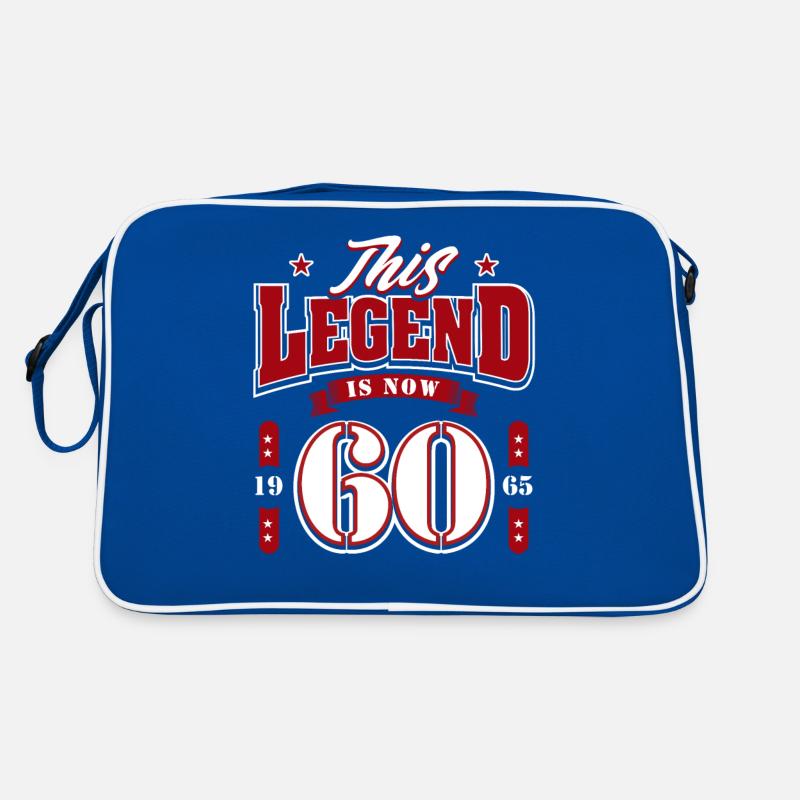 60th Birthday 1965 Legend 60 Years Retro Bag