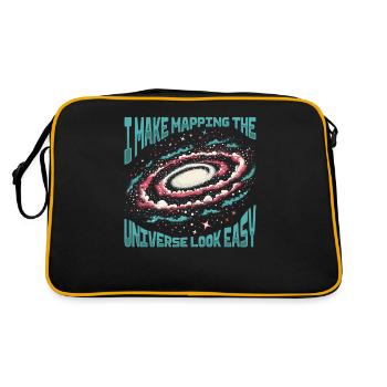 Astronome - Sac Retro - noir/or - Dos