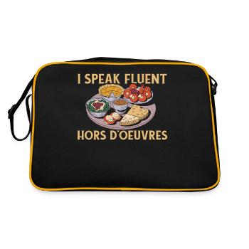 Traiteur - Sac Retro - noir/or - Dos