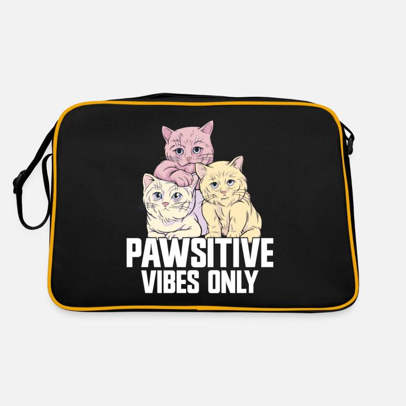 Cat Dad Gifts Retro Bag