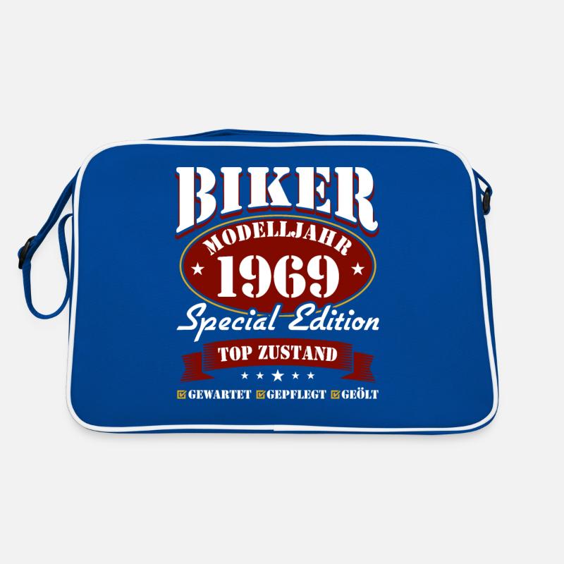 56e anniversaire 1969 Motard Sac Retro