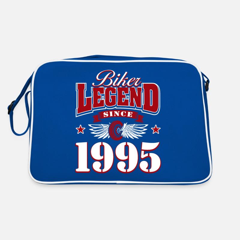 30. Geburtstag 1995 Motorrad Motorradfahrer Retro Tasche