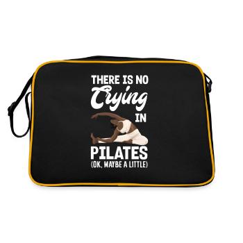 Pas de pleurs pendant le Pilates - Sac Retro - noir/or - Dos