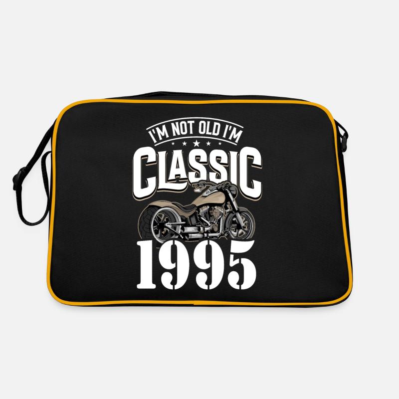 30. Geburtstag 1995 Motorrad Motorradfahrer Retro Tasche