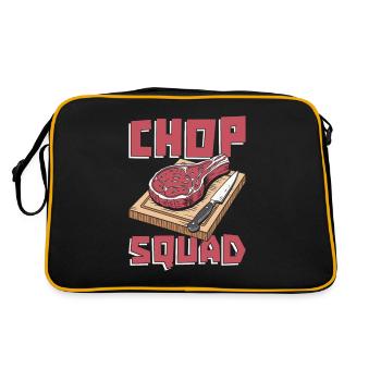 Butchers, butchers, slaughterers, cadres - Retro Bag - black/gold - Back