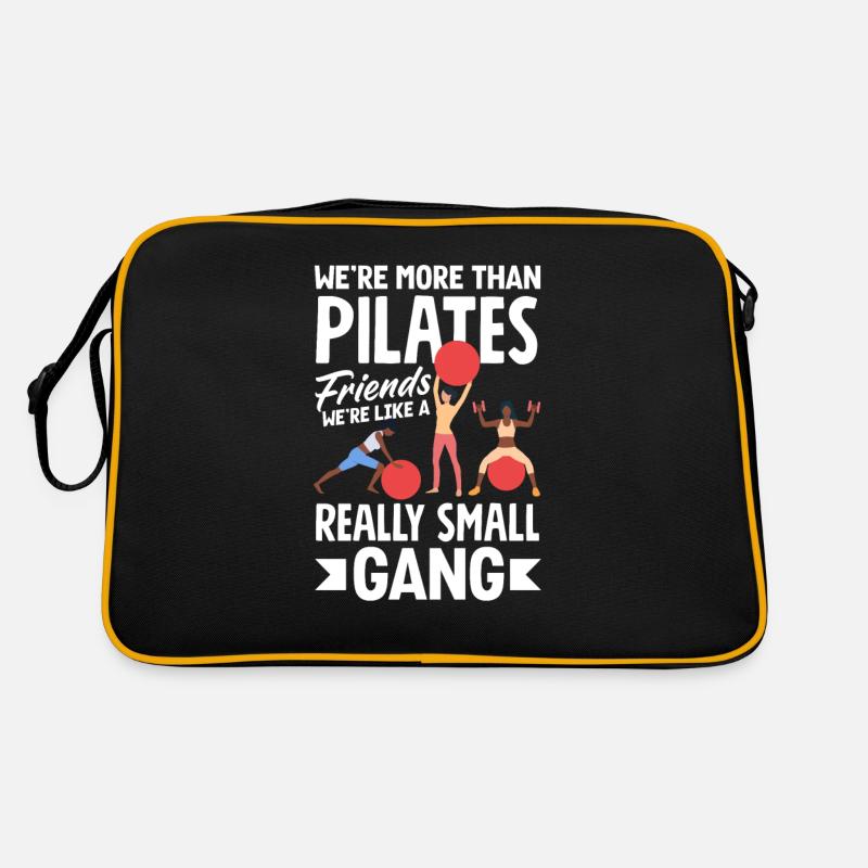 Plus que des amis Pilates Petit gang Sac Retro