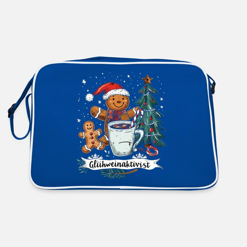 « Activiste du vin chaud » - Vin chaud de Noël Sac Retro