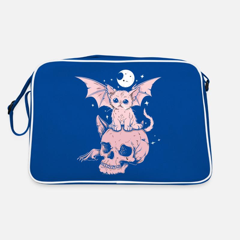 Kawaii Chat Pastel Goth Mignon Effrayant Sac Retro