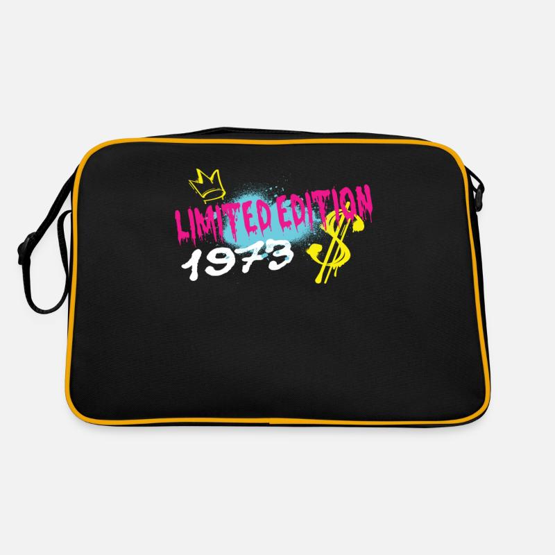 Edition Limitée 1973 Anniversaire Né 1973 Sac Retro