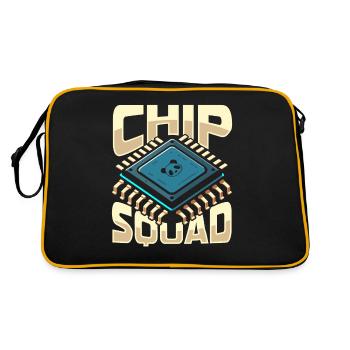 Hardware Engineer Kader - Retro Bag - black/gold - Back