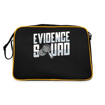 Forensic Technician Cadre - Retro Bag - black/gold - Back