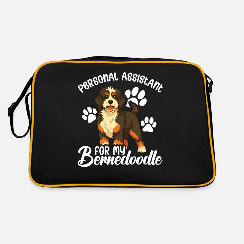 Personal assistant for my Bernedoodle Retro Bag