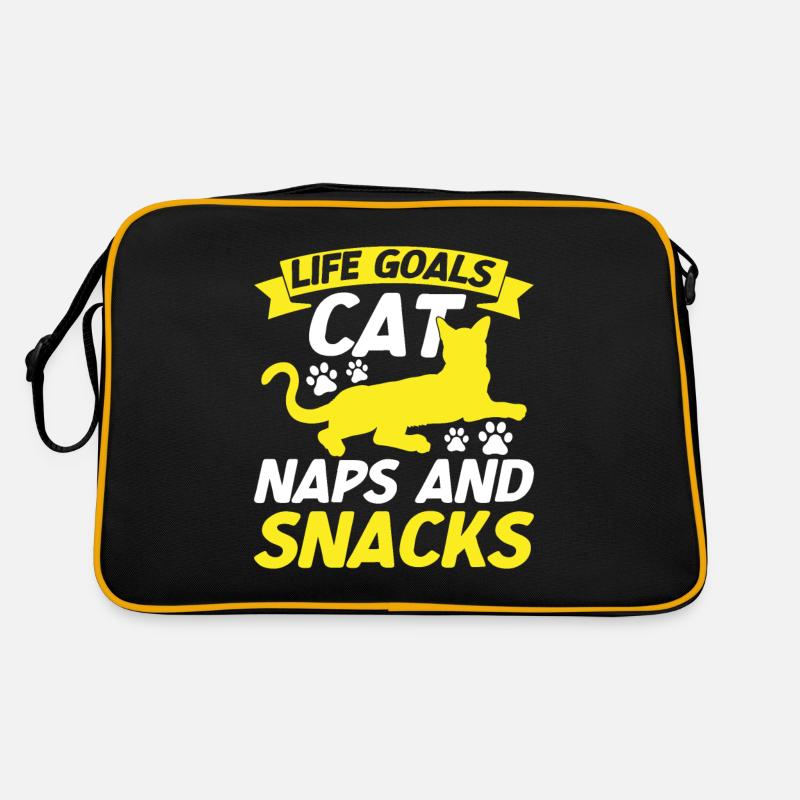 Cat Dad Gifts Retro Bag