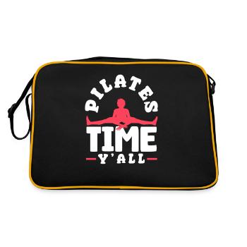 Découvrez le Pilates du temps pour vous maintenant - Sac Retro - noir/or - Dos
