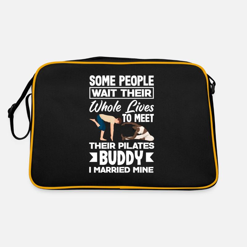 Pilates Buddy I Married Mine Retro Bag