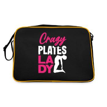 Crazy Pilates Lady Fitness Pilates Passion - Sac Retro - noir/or - Dos