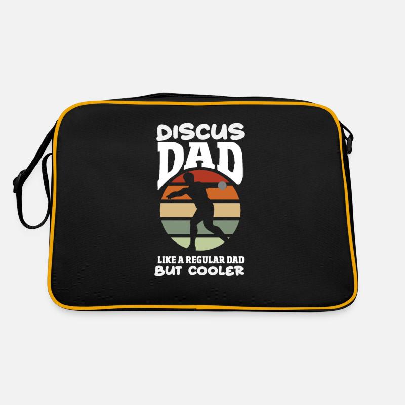 Lancer du disque Athlète Cadeau d’athlète Sac Retro
