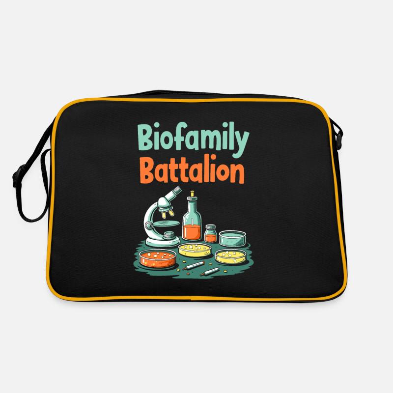 Biophysiker Team Retro Tasche