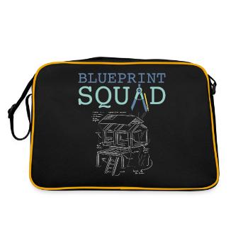 Author Kader - Retro Bag - black/gold - Back