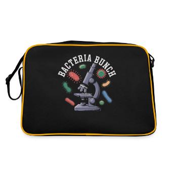 Bacteriologist Team - Retro Bag - black/gold - Back