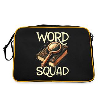 Etymologist Kader - Retro Bag - black/gold - Back