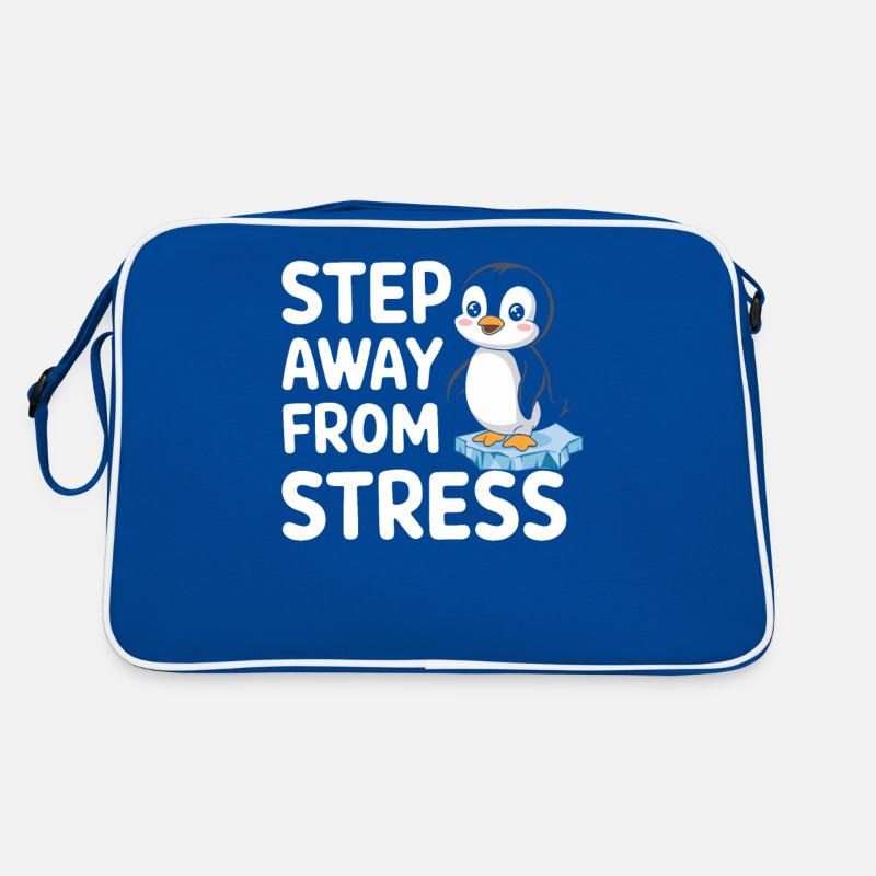 Évadez-vous du stress avec un pingouin mignon Sac Retro