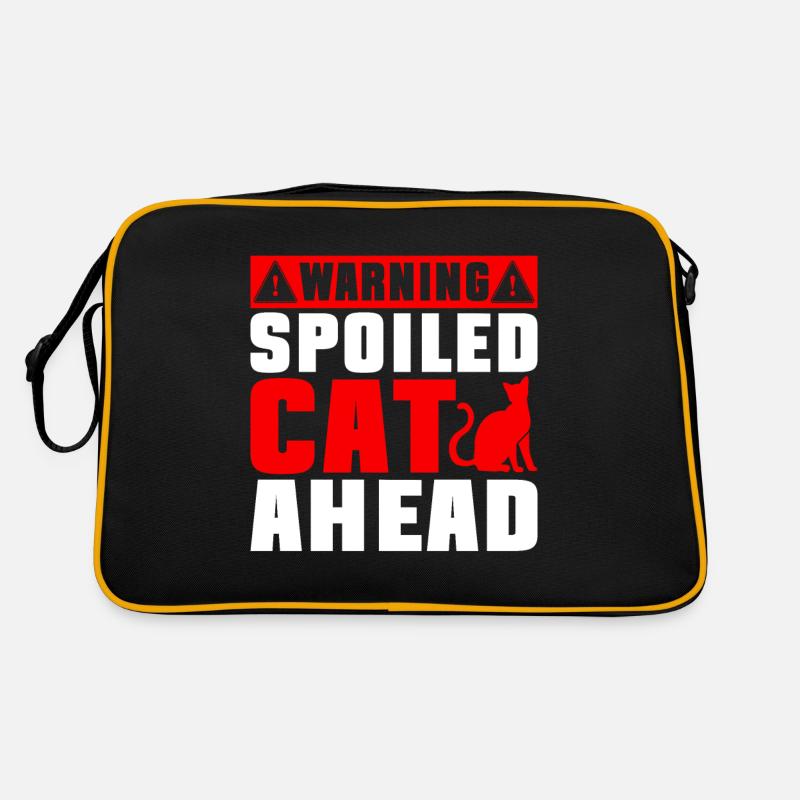 Cat Dad Gifts Retro Tasche