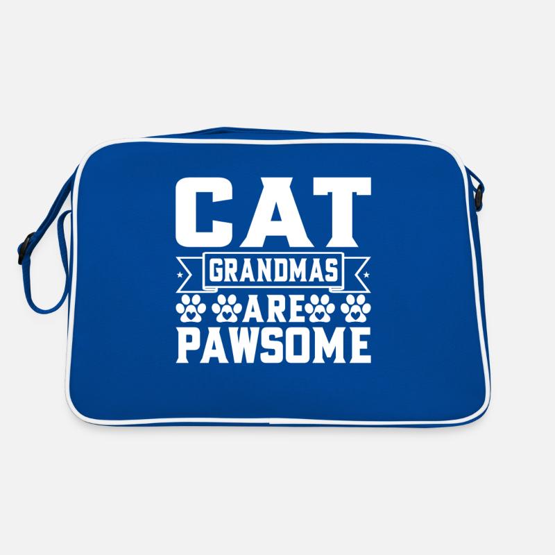 Cadeaux de grand-mère chat Sac Retro