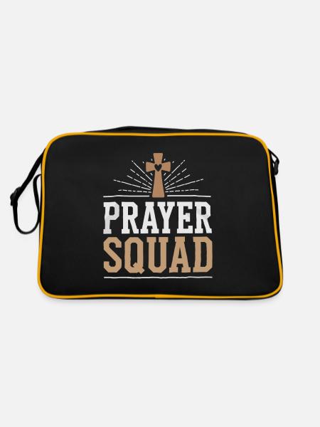 Kaplan Squad - Retro Bag - black/gold - Back