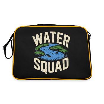 Hydrologue Kader - Sac Retro - noir/or - Dos