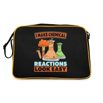 Chemical Engineer - Retro Bag - black/gold - Back