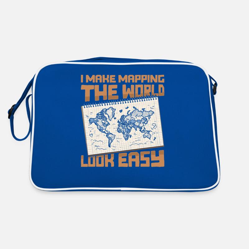 Cartographe Sac Retro