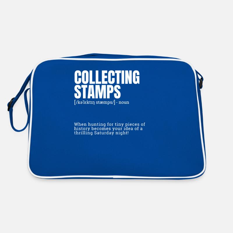 Collectionner les timbres Loisirs drôles d’intérieur Définition Sac Retro